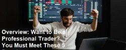 Overview: Want to Be a Professional Trader? You Must Meet These 5 Requirements!
