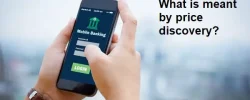 What is meant by price discovery?